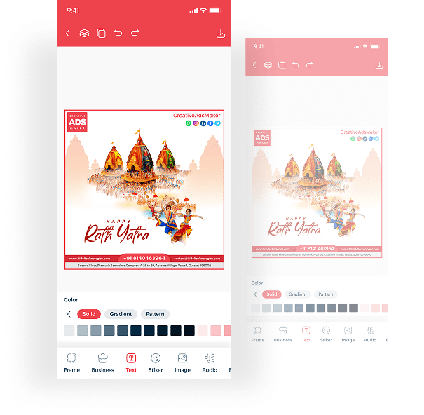 Features of Free Festival Poster Maker | Creative Ads Maker